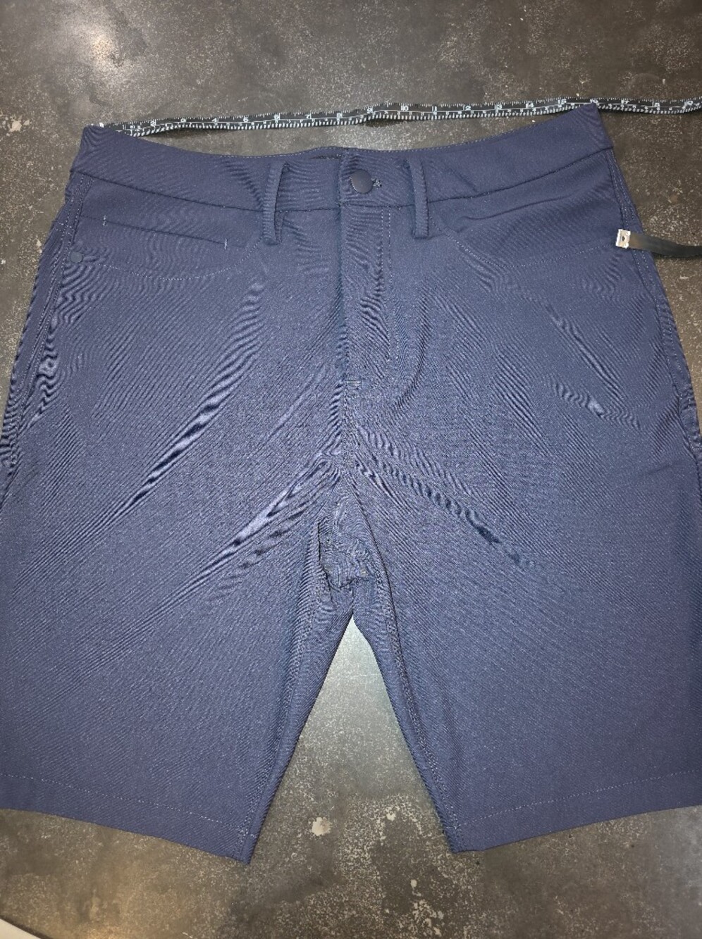 Men's Express Dark Navy Ponte Pants